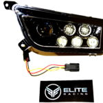 2015-2017 POLARIS RZR 900 S- BLACK LED HEADLIGHTS CONVERSION 1000 STYLE - Image 2